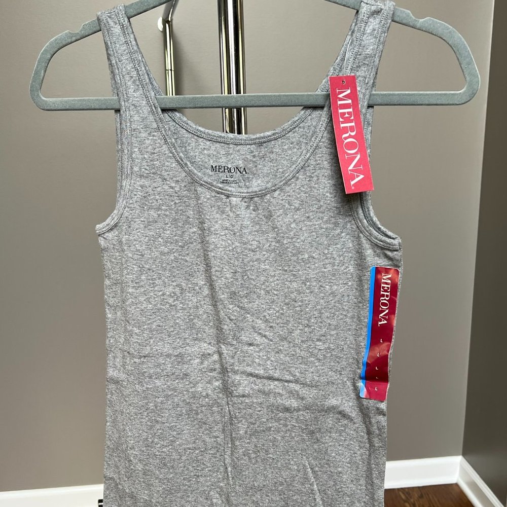 Women's Heather Grey Merona Tank Top